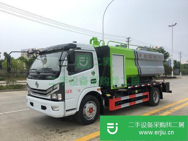 浙江出售二手國六藍(lán)盤東風(fēng)小多利卡清洗吸污車