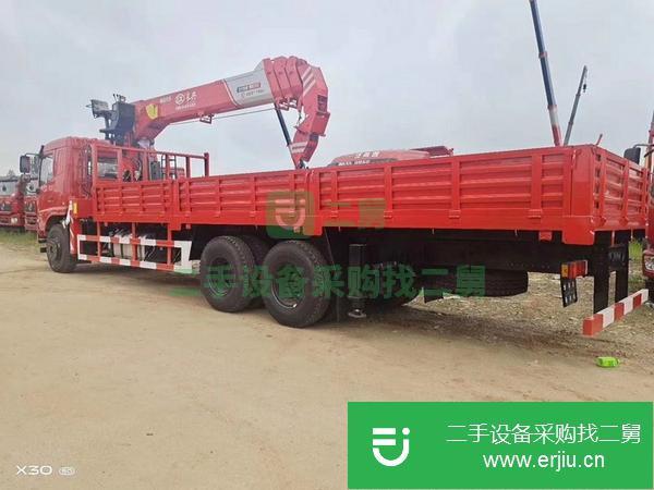 廣東出售二手后八輪東風吊車 上裝徐工吊機