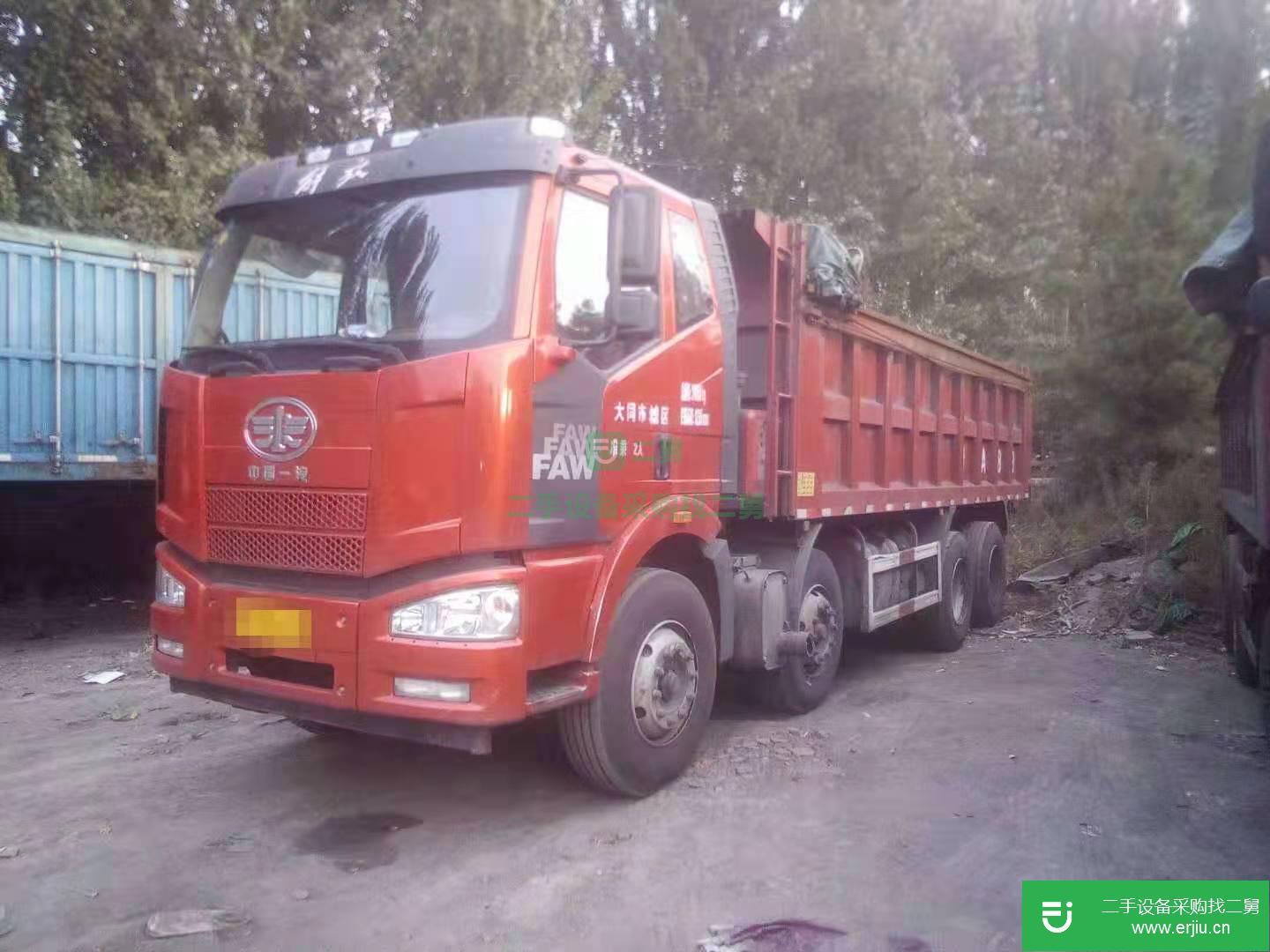 山西出售二手一汽解放自卸車