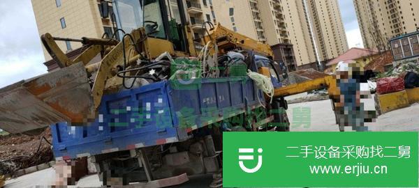 湖北出售二手8噸4節(jié)臂吊車