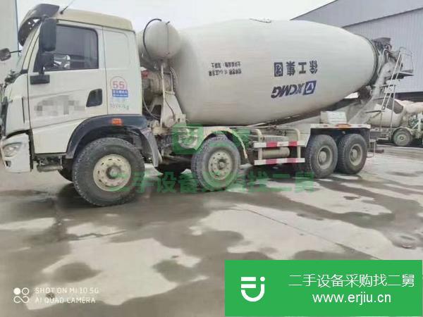 山東出售二手15年國四18方攪拌車濰柴發動機