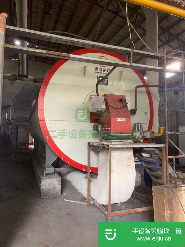 江蘇出售二手600萬大卡燃氣導熱油鍋爐