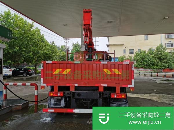 湖南出售二手藍牌5噸隨車吊
