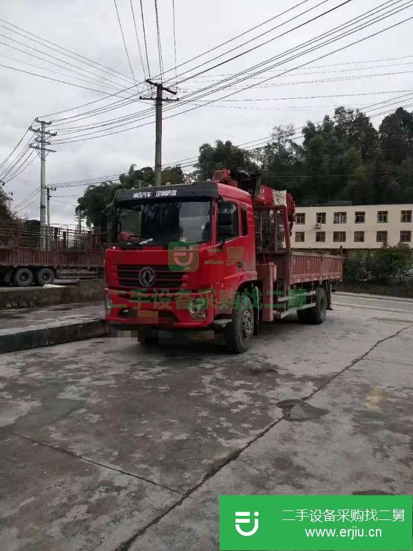 山西出售二手6.3噸隨車吊