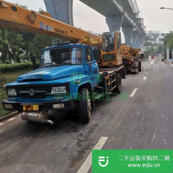 湖北出售二手14年徐工8B.5汽車吊國4