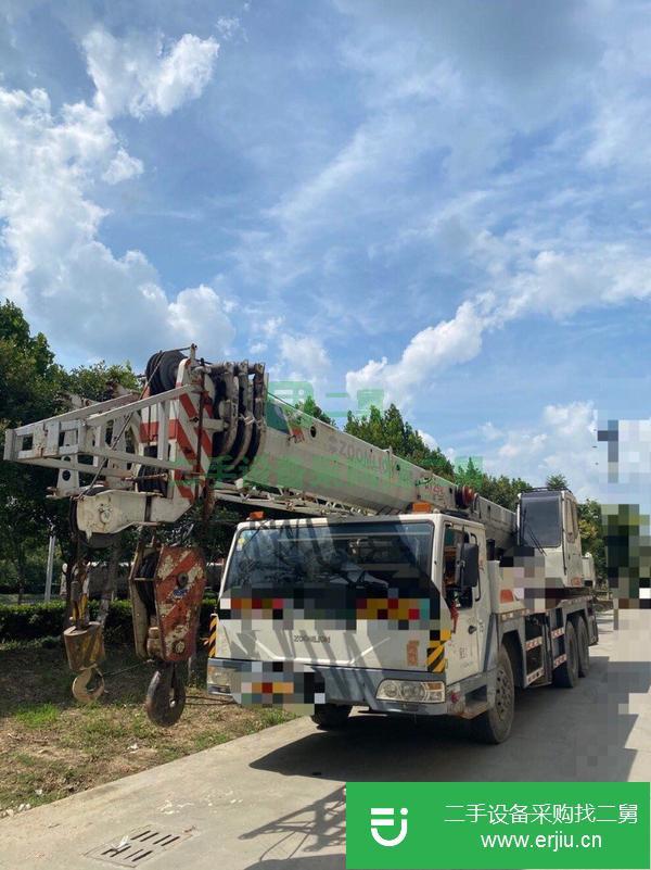安徽出售二手中聯(lián)20V汽車吊