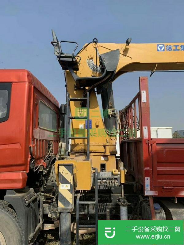 海南出售精品二手東風后八輪吊車 上裝徐工12噸4節臂吊機