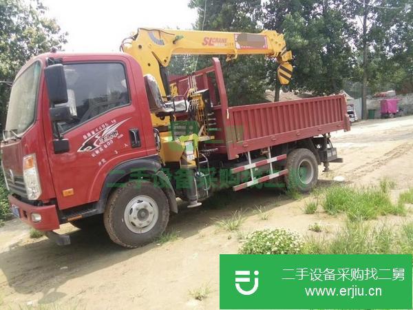 河南出售二手五噸隨車吊國(guó)五