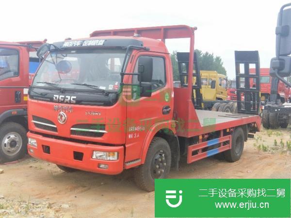 浙江出售二手東風多利卡藍牌平板運輸車