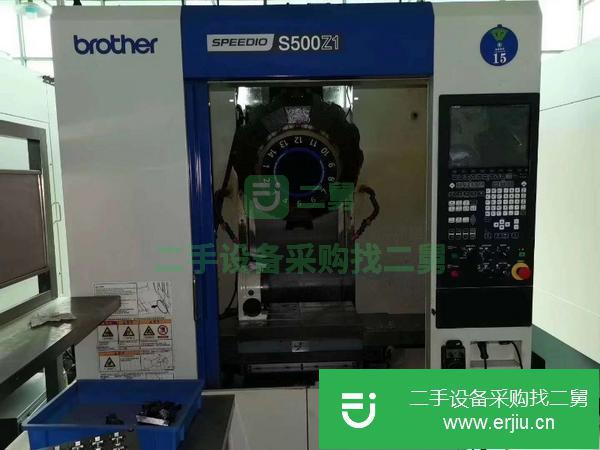 江蘇出售二手兄弟S500Z1鉆攻中心