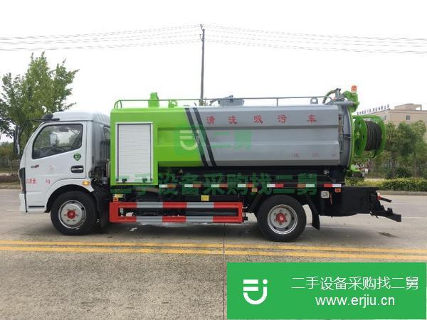 浙江出售二手國六藍(lán)盤東風(fēng)小多利卡清洗吸污車