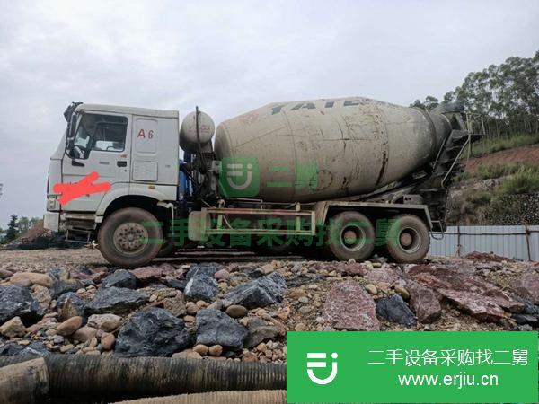 廣東出售二手11年豪沃大12方攪拌車