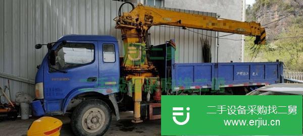 湖北出售二手8噸4節(jié)臂吊車