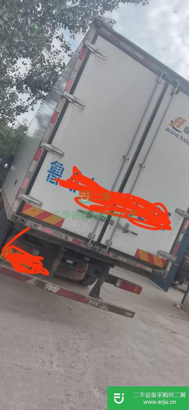 山東出售二手青島解放冷藏車