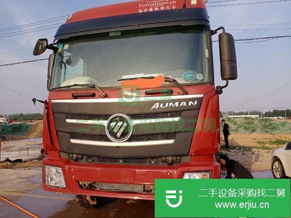 山東出售二手前四后八歐曼自卸車 國五 7.8米 390馬力
