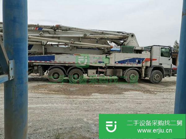 河北出售二手中聯49米泵車