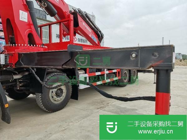 福建出售二手陜汽折臂30噸隨車吊