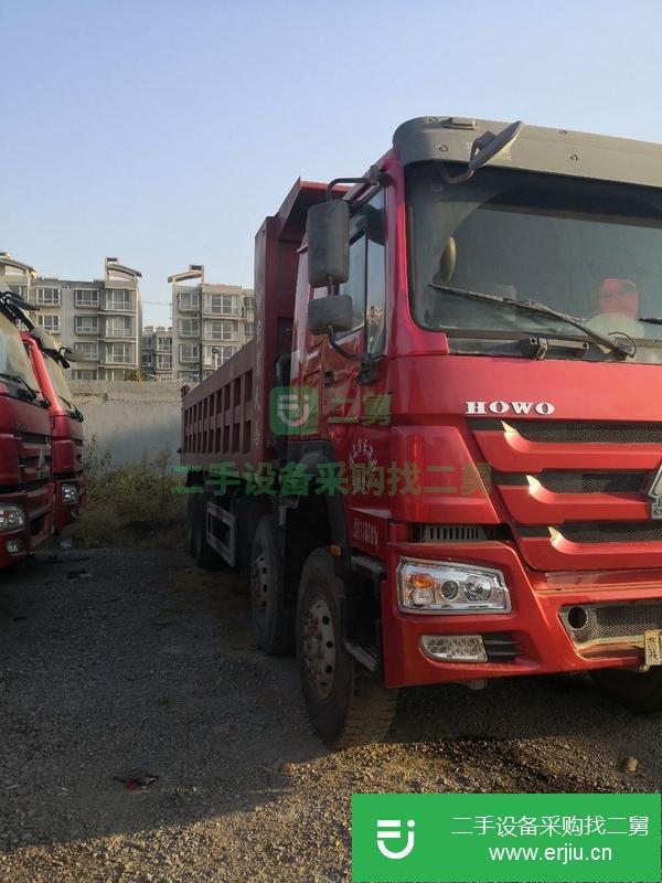 河北出售二手豪沃國(guó)四前四后八自卸車