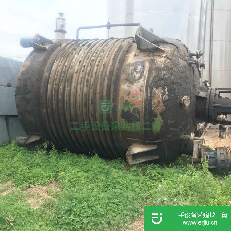 山東出售二手不銹鋼電加熱反應釜