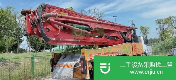 廣東出售二手奔馳49米泵車，車況相當好，正常干活，正常維護保養