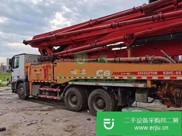 湖南出售二手奔馳國四49米泵車