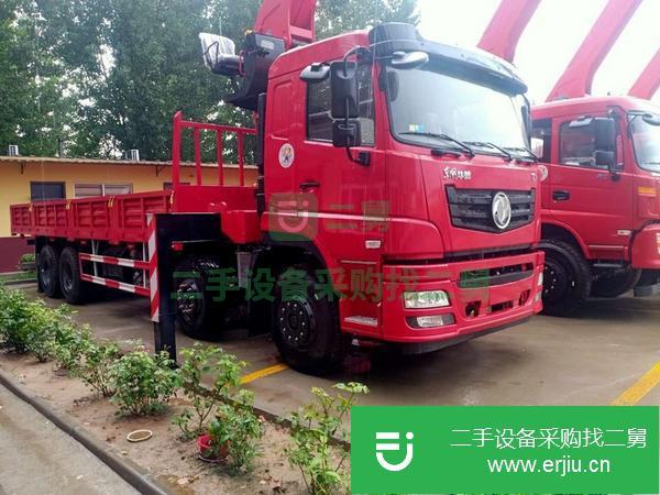 山東出售二手12噸東風吊車，工作高度21米，5米5節臂