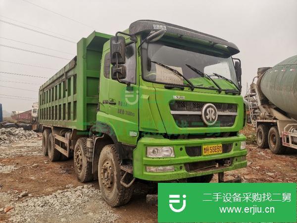 青海出售二手國五排放斯太爾前四后八自卸車