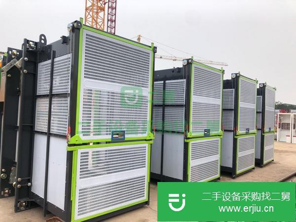 山東出售二手施工電梯