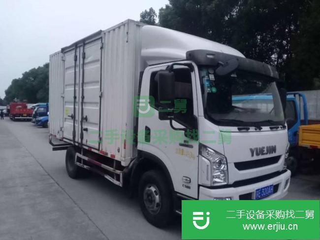江蘇出售二手上汽躍進廂式貨車