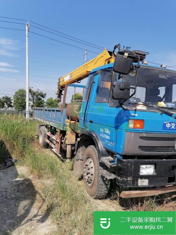 湖北出售二手黃牌5噸徐工吊車