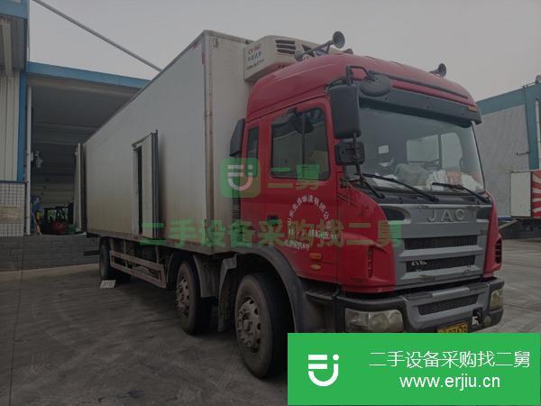 山東出售二手格爾發前四后四冷藏車