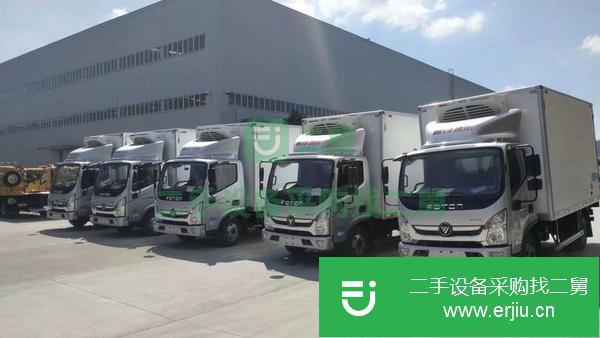 湖北出售二手奧鈴速運國五130馬力冷藏車