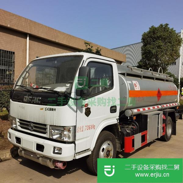 山西出售二手東風(fēng)多利卡5噸油罐車