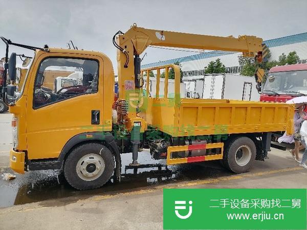 浙江出售二手5噸隨車吊可分期付款