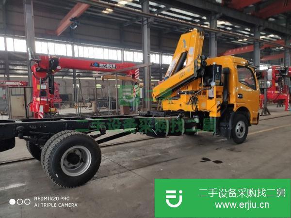 云南出售二手東風6.3噸徐工隨車吊