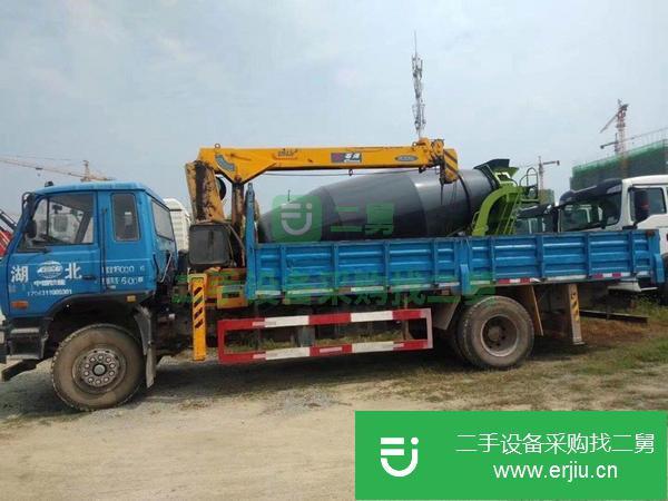湖北出售二手石煤6.3噸隨車吊