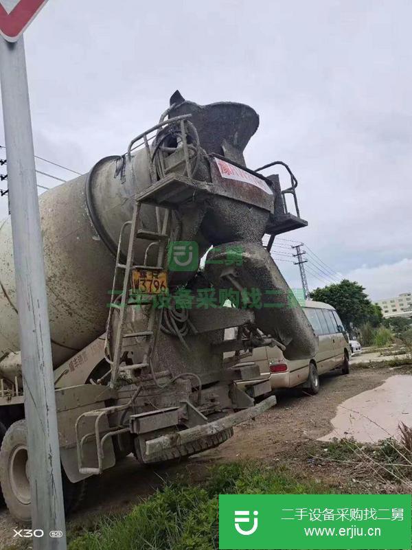 黑龍江出售二手大14方攪拌車