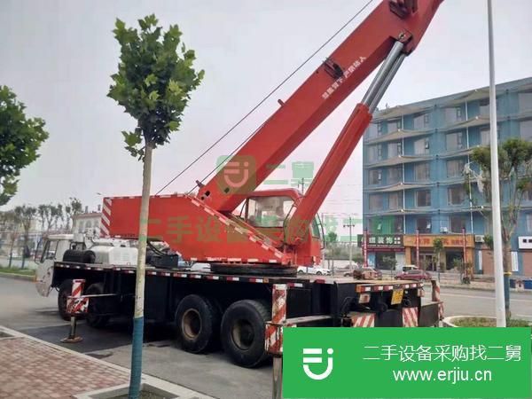 福建出售二手浦沅50噸五節臂國二吊車
