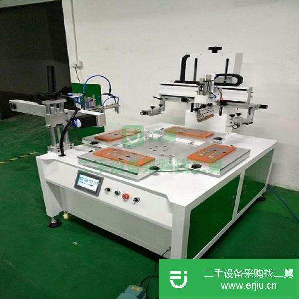 廣東出售二手鋼化玻璃平面轉盤絲印機