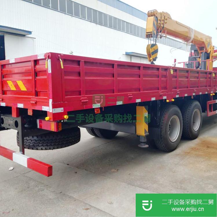 湖北出售二手東風6.3噸隨車吊