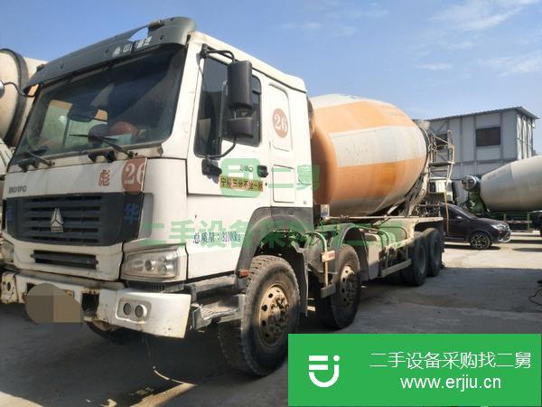 山東出售二手十八方豪沃攪拌車，中聯上裝
