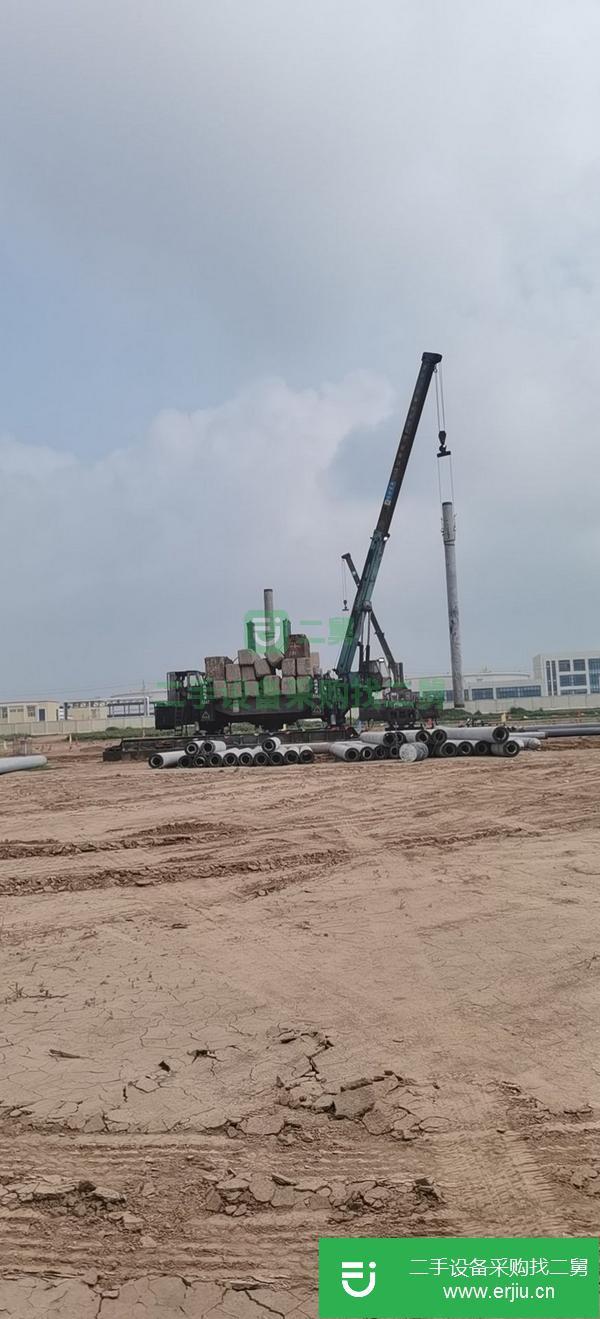 河南出售二手山河智能靜打樁機