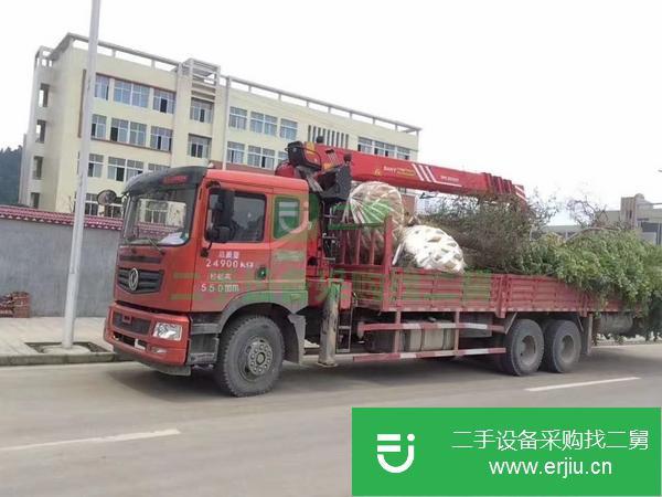 湖南出售二手17年5月三一12噸4節(jié)臂隨車吊玉柴240馬力