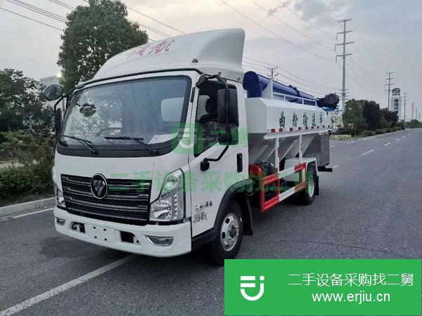 河北出售二手東風多利卡散裝飼料運輸車