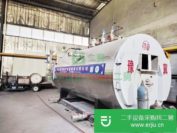 安徽出售二手六噸燃氣蒸汽鍋爐
