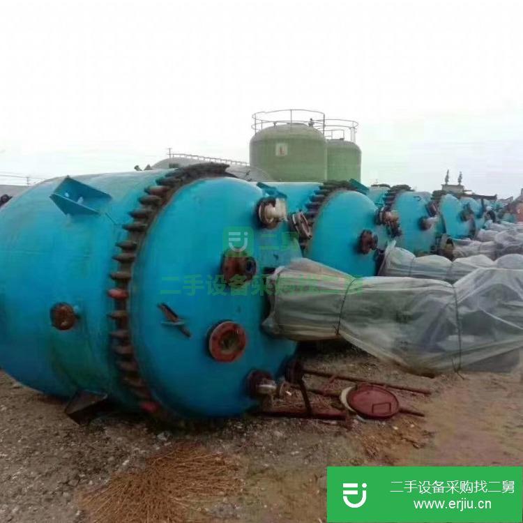 山東出售二手3噸搪瓷反應釜
