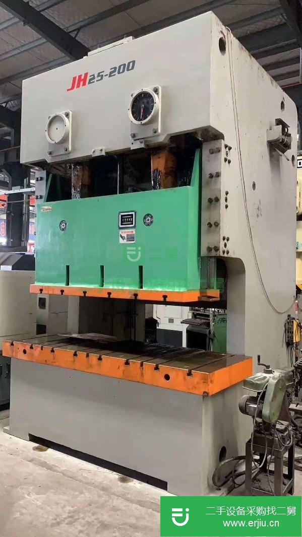 山東出售二手揚力JH25-200開式固定臺壓力機