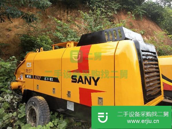 湖南出售二手三一電拖泵 110千瓦電機