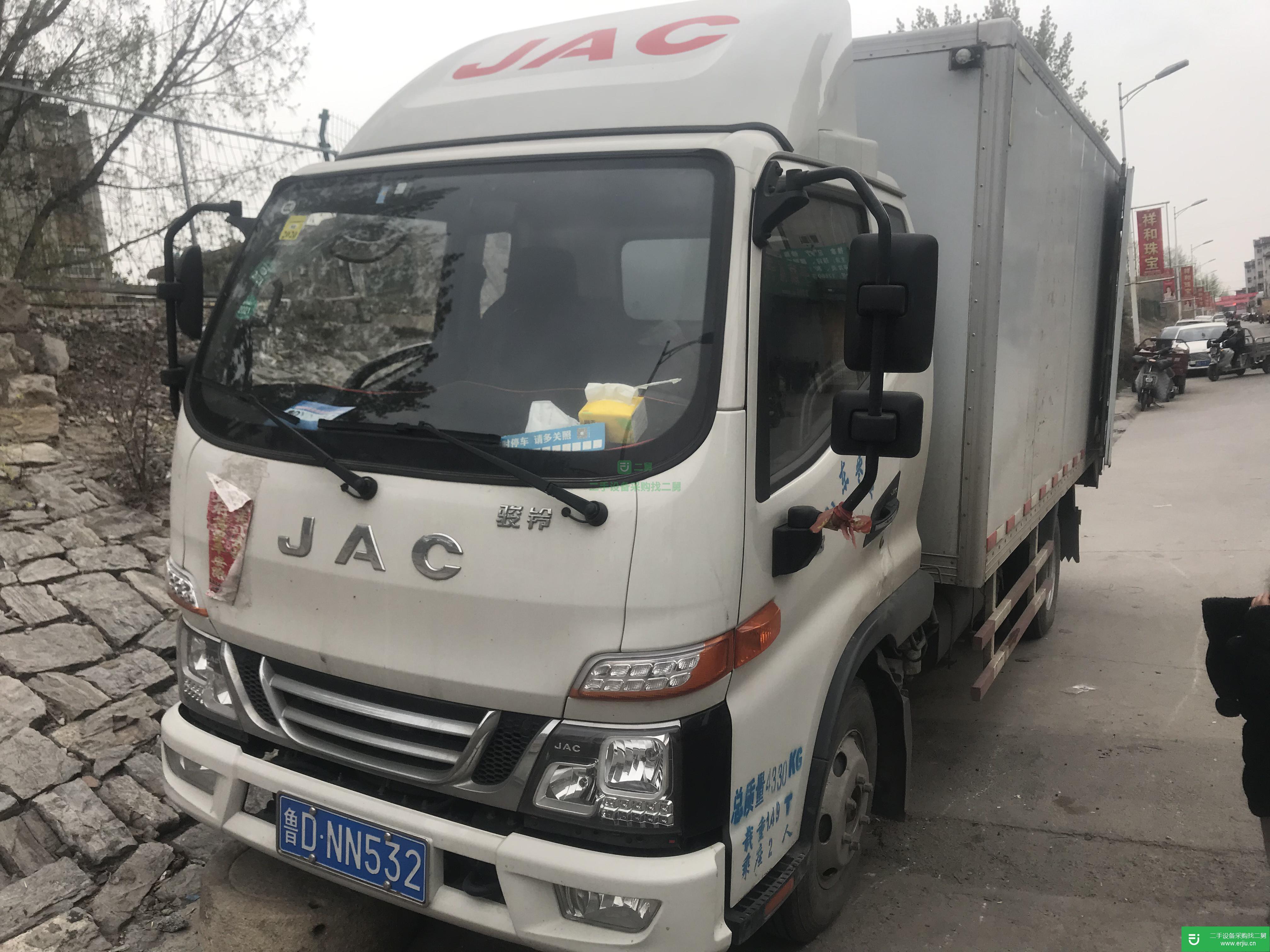 山東出售二手江淮駿鈴102馬力貨車
