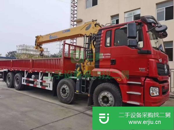 湖北出售二手前四后八徐工14噸隨車吊可全國分期